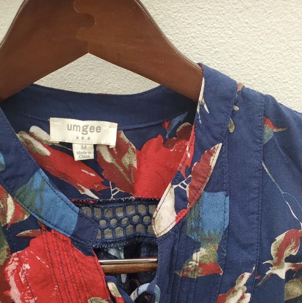 Umgee navy and floral sundress